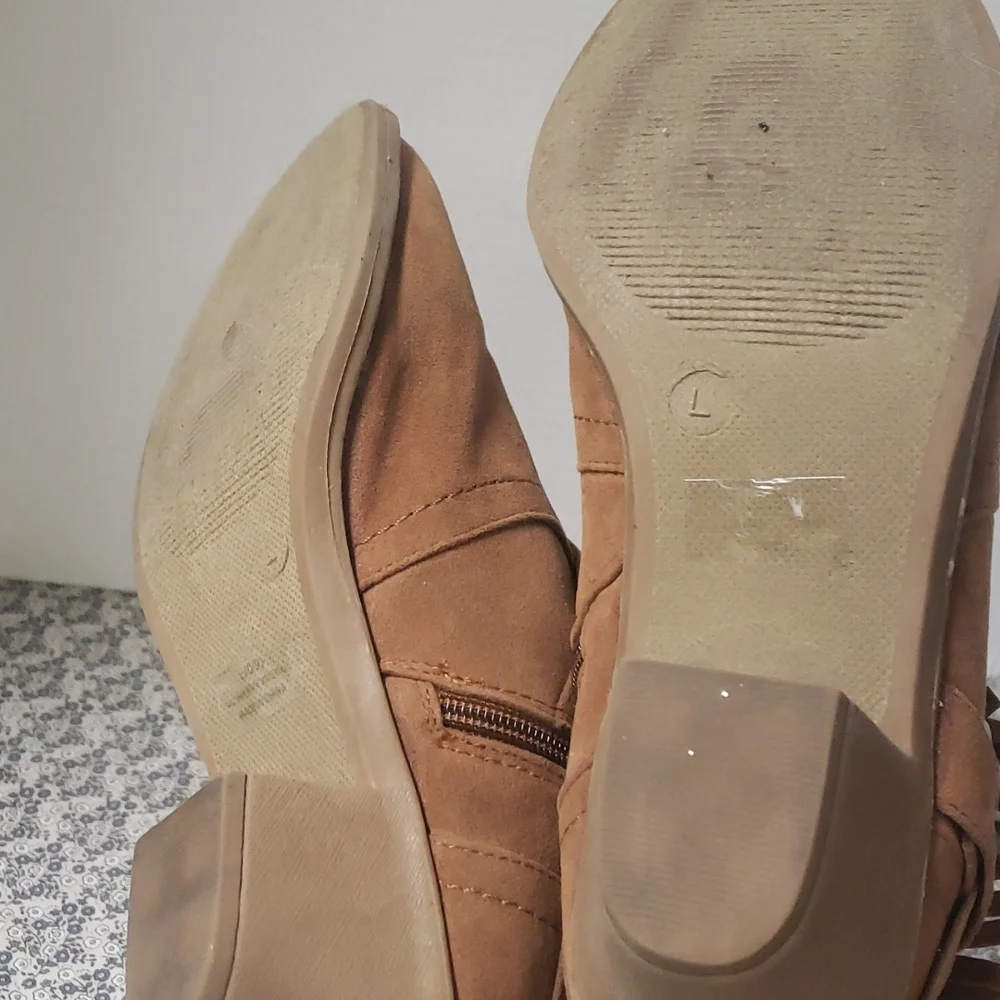 ETC women’s fringed ankle boots size 8/9